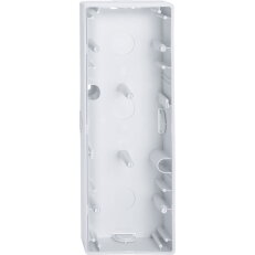 Nástěnná krabice, Merten M-Smart, trojnásobná, active white, lesklý plast