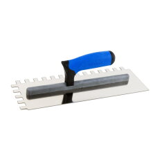 Hladítko nerezové 130x355 mm, zub 12x16 mm KUBALA Z0258