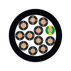 Ovládací kabel ÖLFLEX CLASSIC 130 H BK 0,6/1 kV 3G1,5 LAPP 1123419