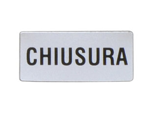 Lovato LPXAI230 Štítek ''CHIUSURA''