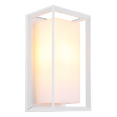 Venkovní svítidlo LOGANA bílá matná 1x E27, 60W 230V GLOBO 31982W
