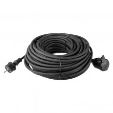 Gumový prodlužovací kabel 1 zásuvka 25M 2,5MM SCHUKO Emos P01825R