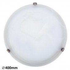 Alabastro E27 2x 60W IP20 rýžový kámen sklo/chrom úchyt RABALUX 3302