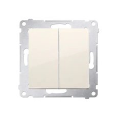 Spínač sériový IP44, 5, 10AX, 250V, krémová KONTAKT SIMON DW5B.01/41