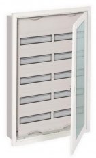 Zapuštěná rozvodnice ABB U52TE -120M s průhl. dveřmi