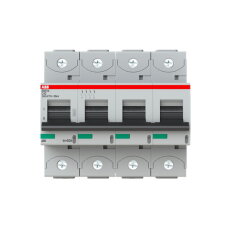 S804N-C40 jistič 4P char. C 40A s klecovou svorkou 36kA ABB 2CCS894001R0404