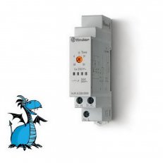 Schodišťový automat, 1Z/16A, 230V AC, pouze 3 vodič.zap FINDER 14.91.8.230.0000
