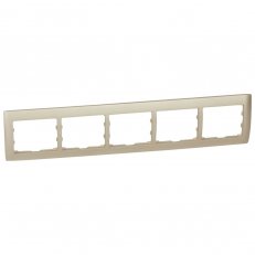 GALEA RÁMEČEK 5-NÁSOBNÝ HORIZONTÁLNÍ TITAN LEGRAND 771405