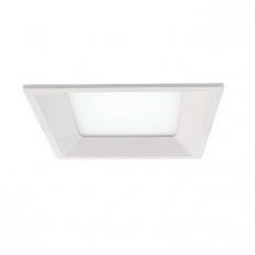 Zápustné svítidlo MIRANDA bílé LED 8W 3000K IP43 120X120mm hranaté