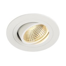 NEW TRIA LED DL ROUND downlight bílé matné 6W 38° 2700K vč.ovladače SLV 113871