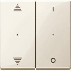 Schneider MTN619644 Kryty pro 2-násobný tlač. modul šipky+1/0 White System M