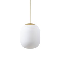 Závěsné svítidlo TANIA P1 HP 52W IP40 4K ON/OFF SKLO OPAL mosaz OSMONT TAN62762