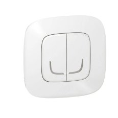 Valena Allure with Netatmo - 2násobný spínač s 'N' vodičem, bílá LEGRAND 752588