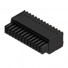 Zásuvný konektor DPS B2CF 3.50/26/180 SN BK BX WEIDMÜLLER 1277580000