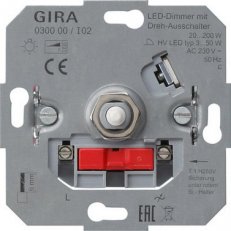 LED vlož.stm. 20 - 200 W ot.vyp. vložka GIRA 030000