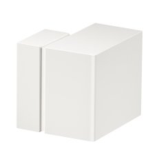 Vnější roh OBO BRK AE70110 rws SIGNA BASE nastavitelný 119x137x120 čistě bílá