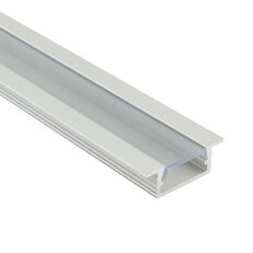 FKU02-1M-EL AL profil FKU02 pro LED, s plexi, 1m, elox FK TECHNICS 4731054