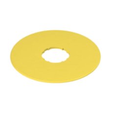 Žlutý štítek, průměr 90 mm, bez popisu PIZZATO VETF32D5700