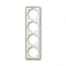 ABB Impuls 1754-0-3641 Rámeček čtyřnásobný,pro vodorovnou i svislou montáž