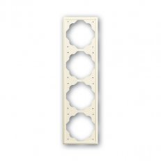 ABB Impuls 1754-0-4315 Rámeček čtyřnásobný,pro vodorovnou i svislou montáž