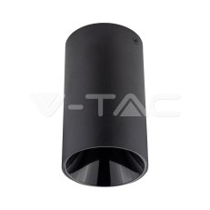 GU 10 Fitting Round Black + Black