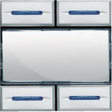 Legrand HC4673 BTAX AKTOR +OVLÁDAČ HLINÍK