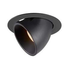 NUMINOS GIMBLE XL, zápustné stropní svítidlo černé 2700 K 40° SLV 1006032