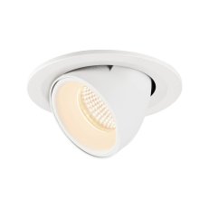 NUMINOS GIMBLE S, zápustné stropní svítidlo bílé 2700 K 55° SLV 1005883