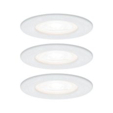 Vestavné svítidlo LED Nova kruhové 3x6,5W GU10 bílá mat nevýklopné 934.42 93442
