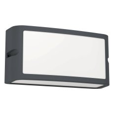 Nástěnné svítidlo CAMARDA LED antracit/bílá 10,5W IP54 EGLO 900808