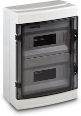 SEZ-CZ D-BOX plus 24 Rozvodnice nástěnná IP65, 24 mod., 420x295x140mm