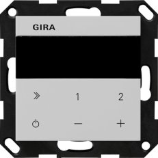 Rádio IP pod omítku System 55 šedá mat GIRA 2320015