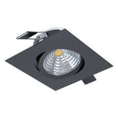 Zápustné svítidlo SALICETO LED černá 4000K BEWEGLICH 6W IP20 EGLO 33394