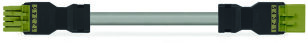 Propojovací kabel Eca zásuvka-zástrčka světle zelená 5pól. WAGO 891-8995/005-505