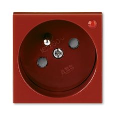 ABB 5595N-C02357 R1 Zásuvka45x45,s ochraným před přepětím,s optickou signalizací