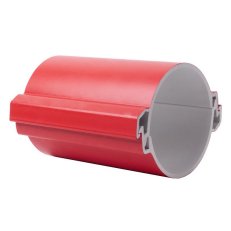 Chránička dělená PVC KOPOHALF pr. 110 mm, 750N/20cm, červená KOPOS 06110P/2_BA