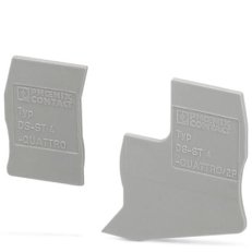 DS-ST 4/P Segment krytu, délka: 72 mm, výška: 36,5 mm, barva: šedá 3043750