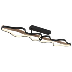 Stropní svítidlo BEZZY černá LED 36W 230V, 4500lm, 2700-6000K GLOBO 67181D1
