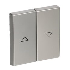 Kryt spínače ABB FUTURE LINEAR žaluziový dělený ušlecht. ocel 2CKA001751A2964