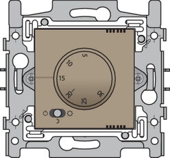 Termostat analogový-BRONZE NIKO 123-88000