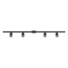 Systém EASYT SET 4 SPOTS GU10 černá 4X10W IP20 EGLO 901652
