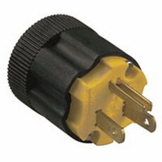 USA - zástrčka, 3pole UL 15A / 125V, bk