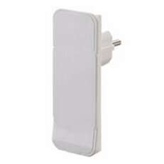 Bachman 933.002 Flat Plug w. earthing contact rewireable, without cable, ws