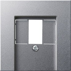 krytka napájení USB PD System 55 barva hliník GIRA 037626