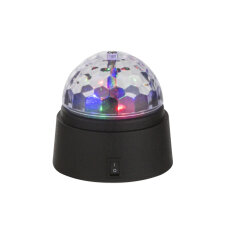 Dekorativní svítidlo DISCO černá 3xLED 0,06W 3V. GLOBO 28014