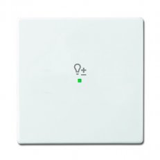 ABB Future linear,Solo Kryt 1násobný symbol stmívání studio bílá SRD-1-84