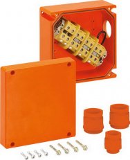 Kabelový rozbočovací box WKE 404 RK oranžová IP66 E30 SPELSBERG 86240401