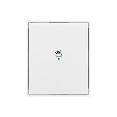 ABB Element,Time Kryt 1násobný symbol scény bílá/bílá 6220E-A01003 03