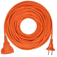 1z pohyblivý přívod - spojka, 25m, 2 x 1,5mm2, oranžová SOLIGHT PS23