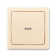 ABB Swing Ovládač zapínací ř.1/0So 10A včetně doutnavky krémová BLISTR